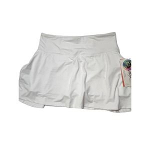 NWT Gottex women's golf and tennis skort in white, size L